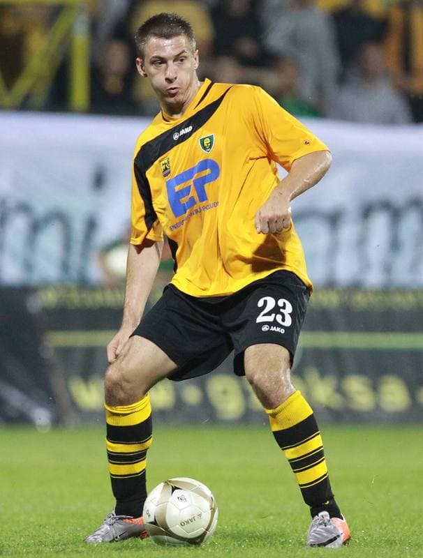 Football. I liga. GKS Katowice - Dolcan Zabki. 31.03.2012