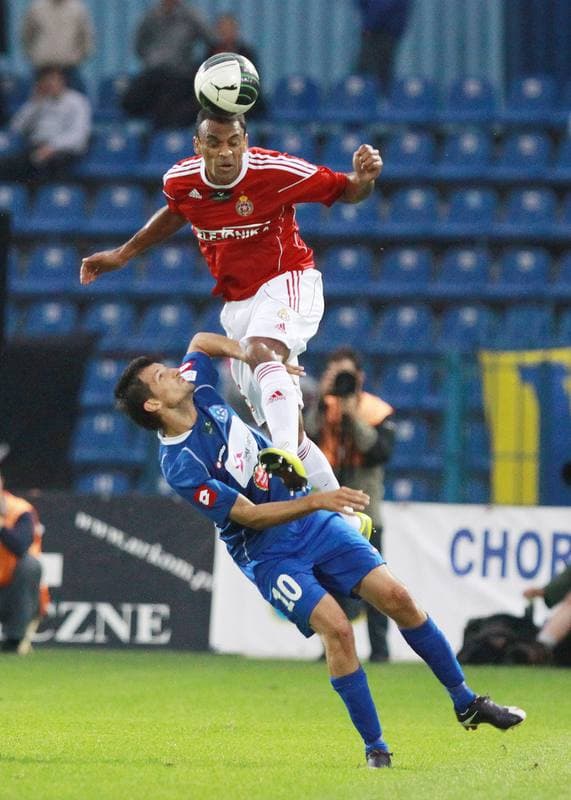 Football. T-Mobile Ekstraklasa. Ruch Chorzow - Wisla Krakow. 25.03.2012