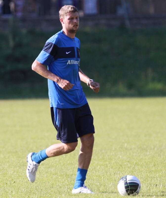 Football. Gornik Zabrze. Training. 07.01.2010