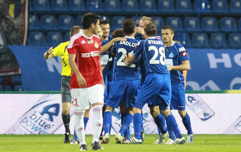 Football. T-Mobile Ekstraklasa. Ruch Chorzow - Wisla Krakow. 25.03.2012