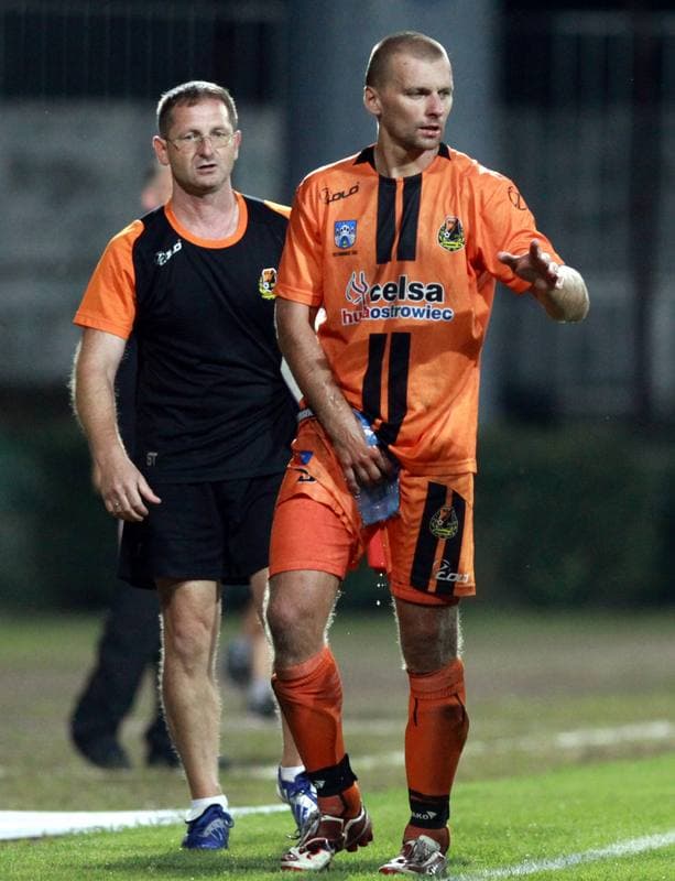 Football. I liga. Piast Gliwice - KSZO Ostrowiec. 20.08.2010