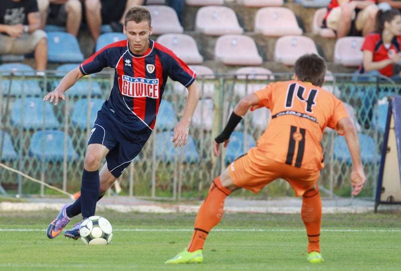 Football. I liga. Piast Gliwice - KSZO Ostrowiec. 20.08.2010