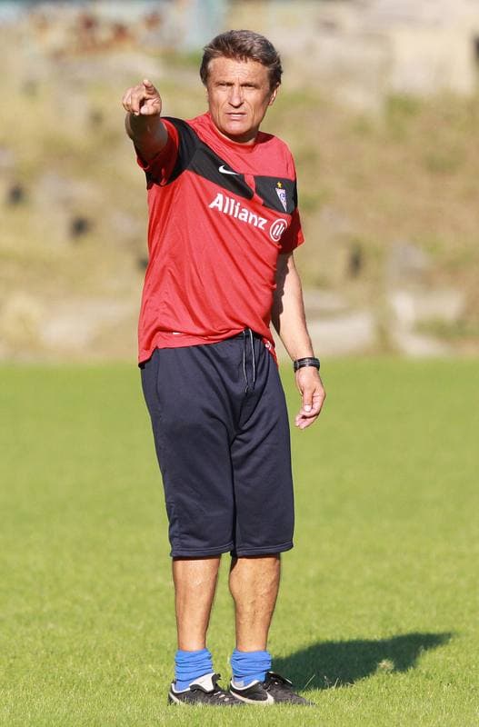 Football. Gornik Zabrze. Training. 07.01.2010