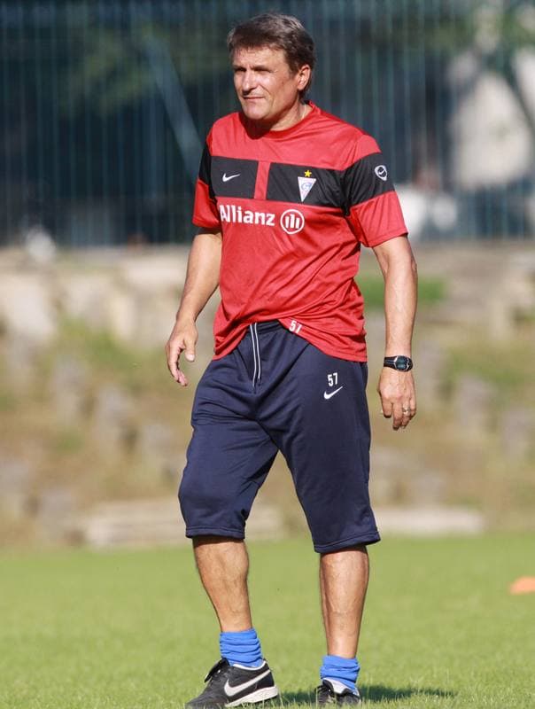 Football. Gornik Zabrze. Training. 07.01.2010