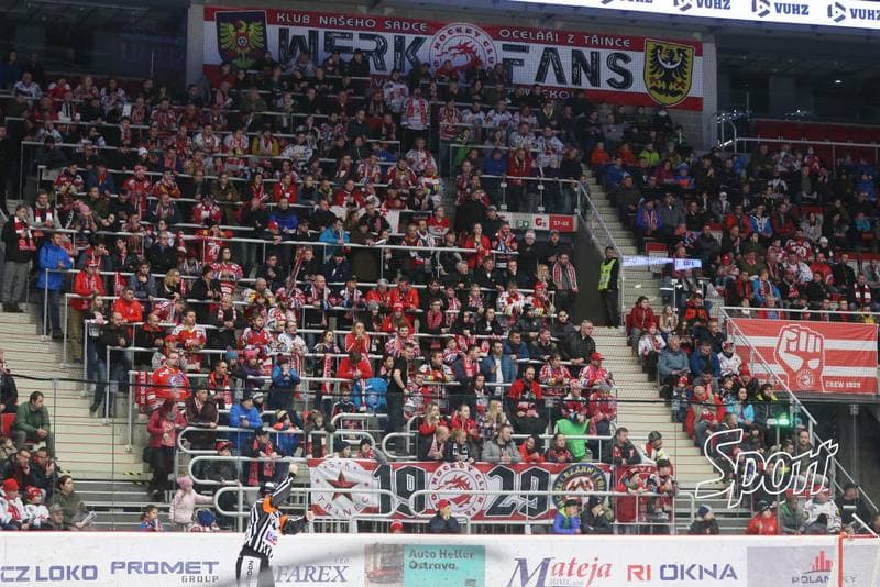 Ice Hockey. Tipsport Extraliga. Ocelari Trinec - Bily Tygri Liberec. 13.02.2019