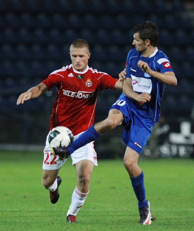 Football. T-Mobile Ekstraklasa. Ruch Chorzow - Wisla Krakow. 25.03.2012