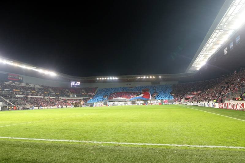 Football. UEFA Europa League. Slavia Prague - KRC Genk. 14.02.2019