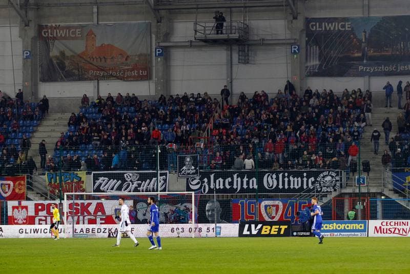 Football. PKO BP Ekstraklasa. Piast Gliwice - Lech Poznan. 15.02.2019