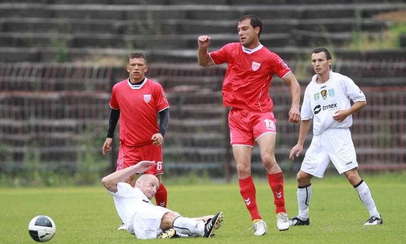 Football. Sparing. Polonia Bytom - Ruch Radzionkow. 24.07.2010
