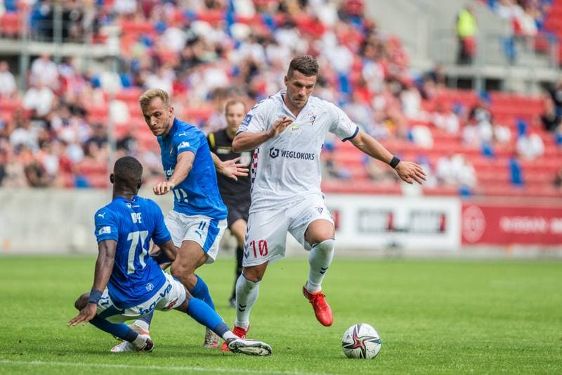 Football. Sparing. Gornik Zabrze - Banik Ostrava. 17.07.2021