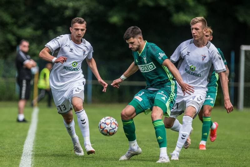 Football. Sparing. MFK Karvina - Gornik Zabrze. 30.06.2021