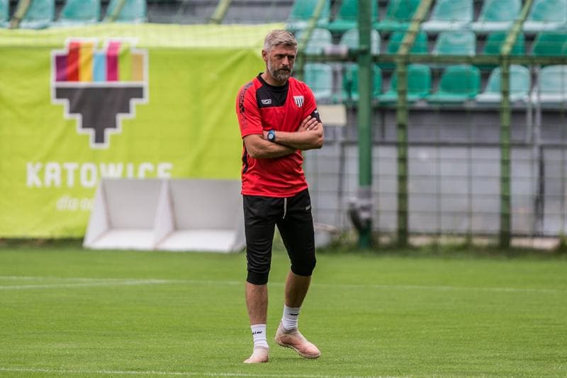 Football. Sparing. GKS Katowice - Sandecja Nowy Sacz. 10.07.2021