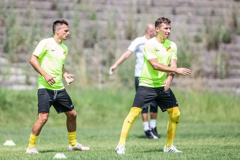 Football. Sparing. Polonia Bytom - Wieczysta Krakow. 17.07.2021