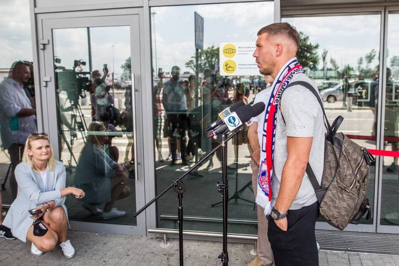 Football. Gornik Zabrze. Press Conference. 07.07.2021