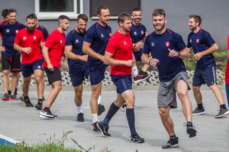 Ice Hockey. Poland national team. Training. 20.07.2021