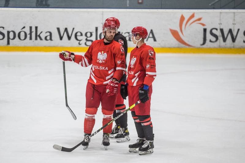 Ice Hockey. Poland national team. Training. 19.08.2021