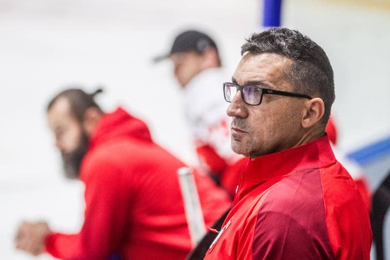 Ice Hockey. Sparing. Reprezentacja Polski - JKH GKS Jastrzebie. 22.08.2021