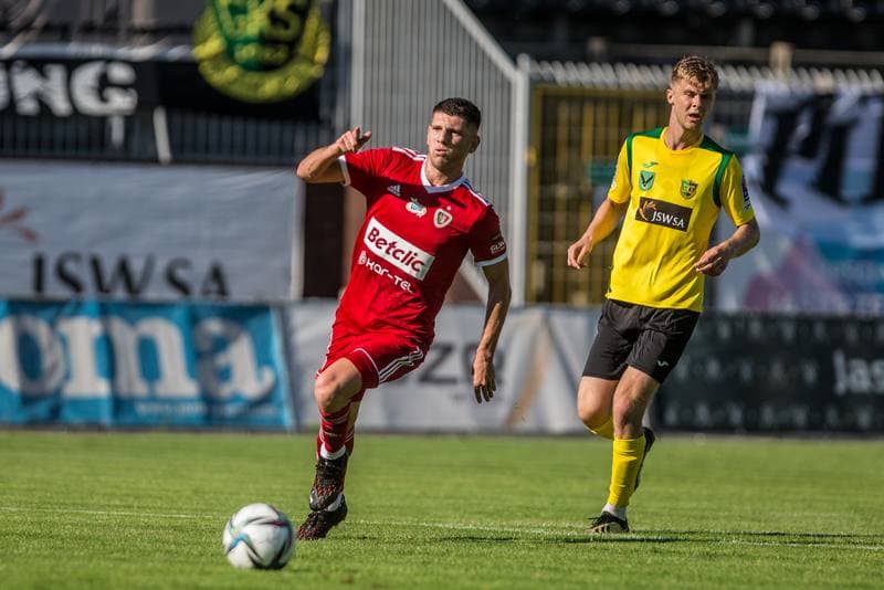 Football. Sparing. GKS 1962 Jastrzebie - Piast Gliwice. 10.07.2021