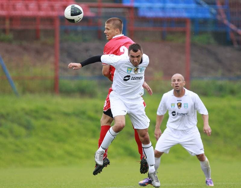Football. Sparing. Polonia Bytom - Ruch Radzionkow. 24.07.2010
