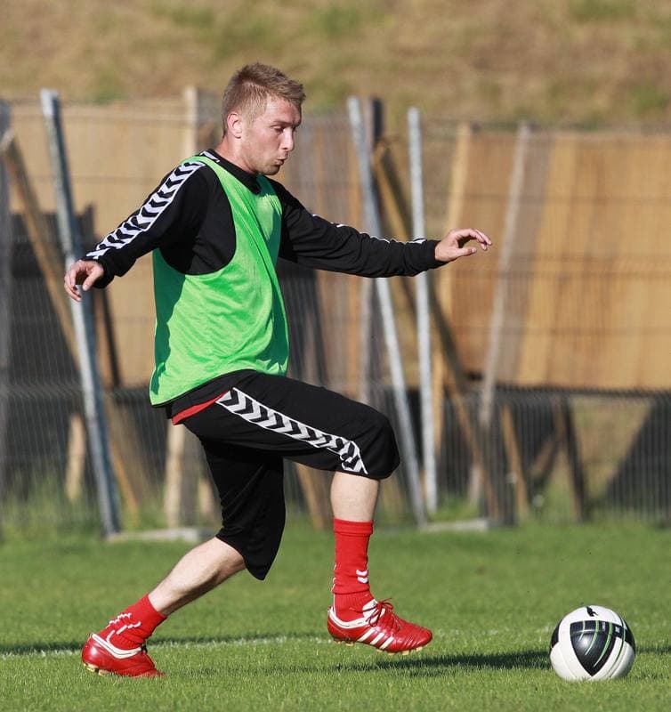 Football. Polonia Bytom. Training. 07.07.2010