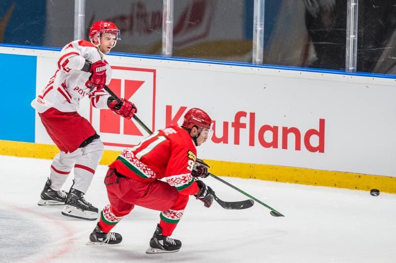 Ice Hockey. Olympic Games Qualifiers. Belarus - Poland. 26.08.2021