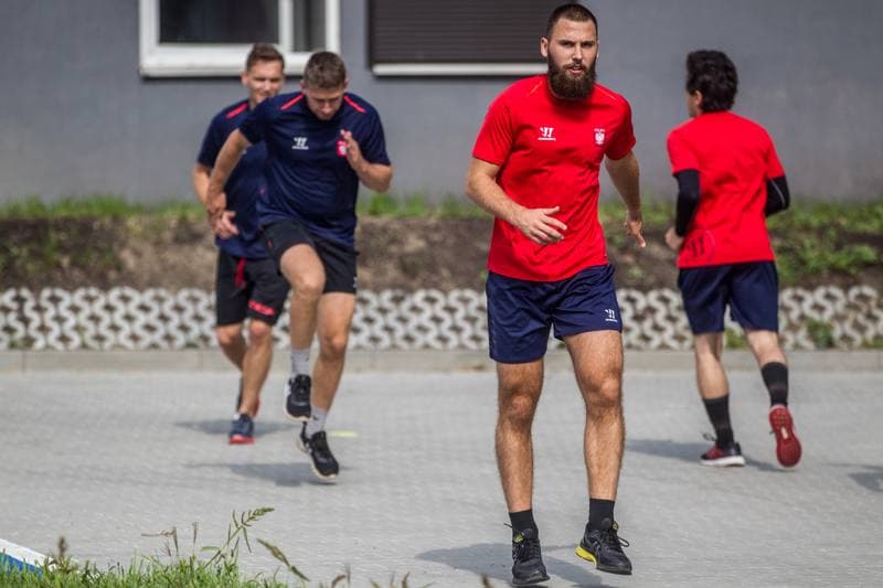 Ice Hockey. Poland national team. Training. 20.07.2021