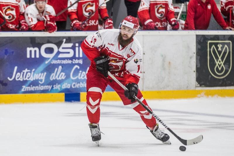 Ice Hockey. Sparing. Reprezentacja Polski - JKH GKS Jastrzebie. 22.08.2021