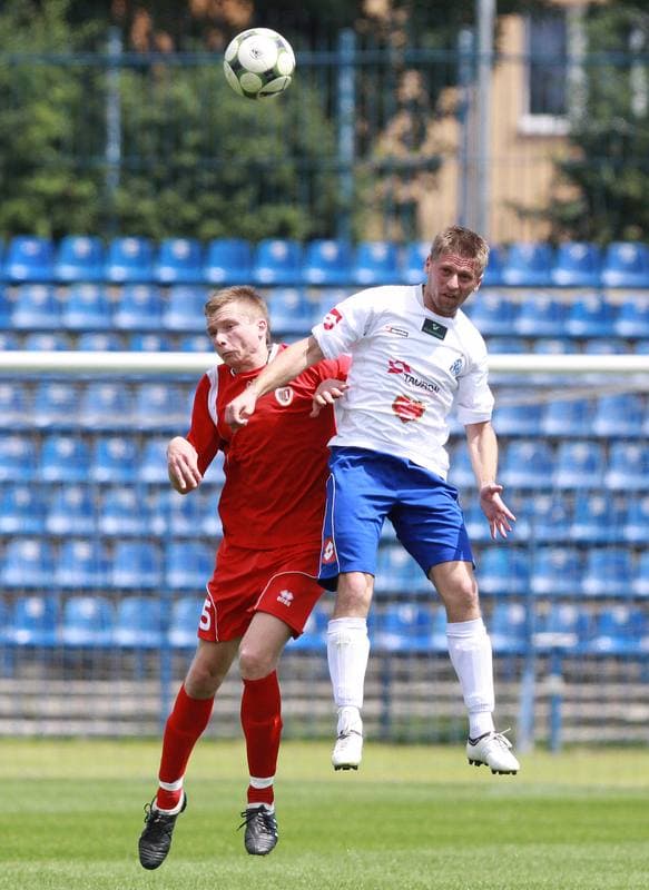 Football. Sparing. Ruch Chorzow - Piast Gliwice. 26.06.2010