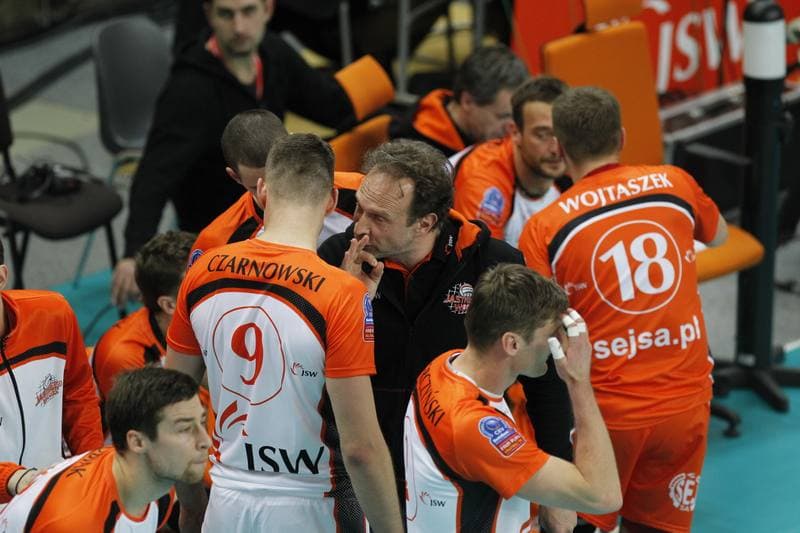 Volleyball. CEV Champions League. Jastrzebski Wegiel - Asseco Resovia Rzeszow. 05.02.2014