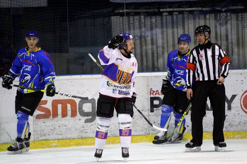 Ice Hockey. Polska Hokej Liga. Weglokoks Kraj Polonia Bytom - PGE Orlik Opole. 27.11.2018