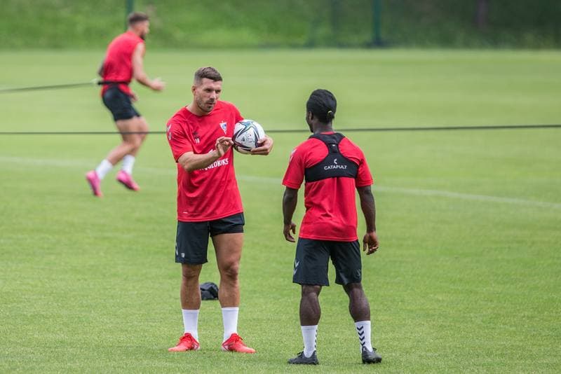 Football. Gornik Zabrze. Training. 09.07.2021
