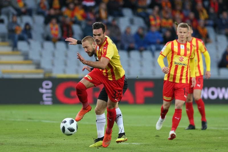 Football. Lotto Ekstraklasa. Korona Kielce - Zaglebie Sosnowiec. 24.09.2018