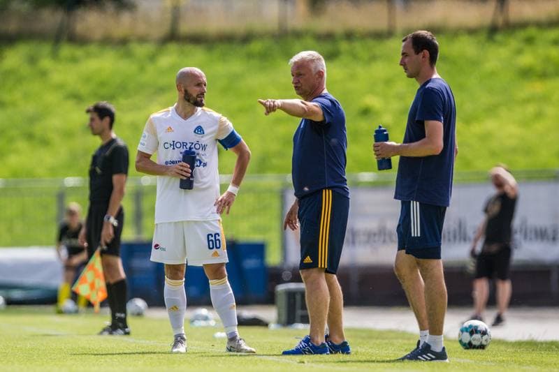 Football. Sparing. GKS Jastrzebie - Ruch Chorzow. 07.07.2021
