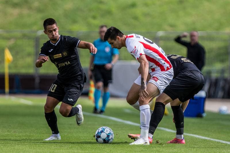 Football. Fortuna I Liga. GKS 1962 Jastrzebie - Resovia Rzeszow. 21.08.2021