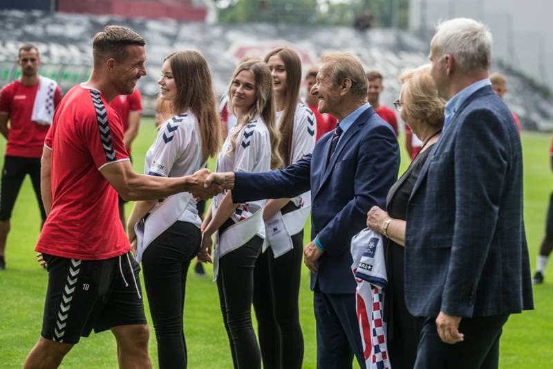 Football. Gornik Zabrze. Team Presentation. 17.07.2021