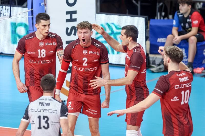 Volleyball. PlusLiga. Nowak Mosty MKS Bedzin - Asseco Resovia Rzeszow. 09.12.2024
