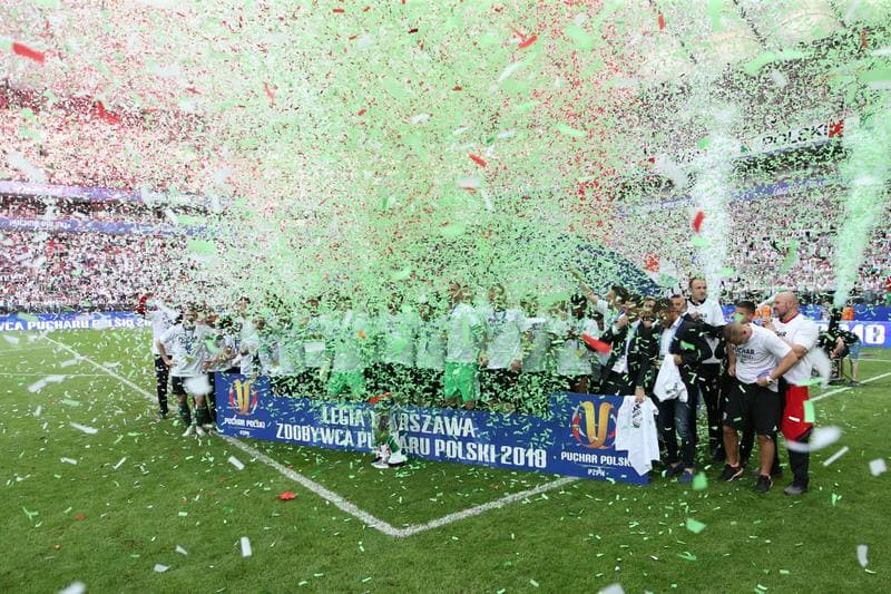 Football. Polish Cup. Arka Gdynia - Legia Warsaw. 02.05.2018