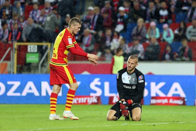 Football. Lotto Ekstraklasa. Gornik Zabrze - Jagiellonia Bialystok. 23.09.2018