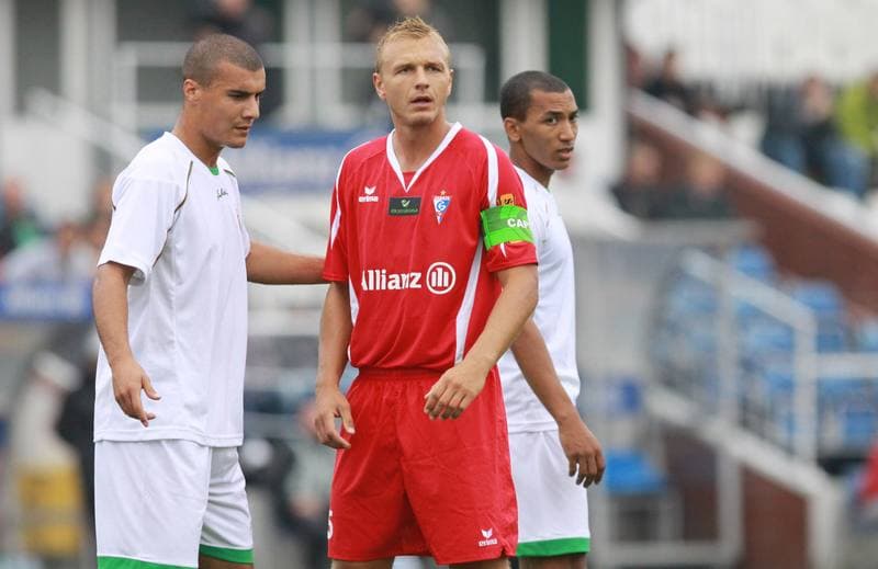 Football. Sparing. Gornik Zabrze - MC d'Alger. 30.07.2010