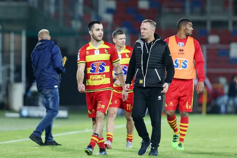 Football. Lotto Ekstraklasa. Gornik Zabrze - Jagiellonia Bialystok. 23.09.2018