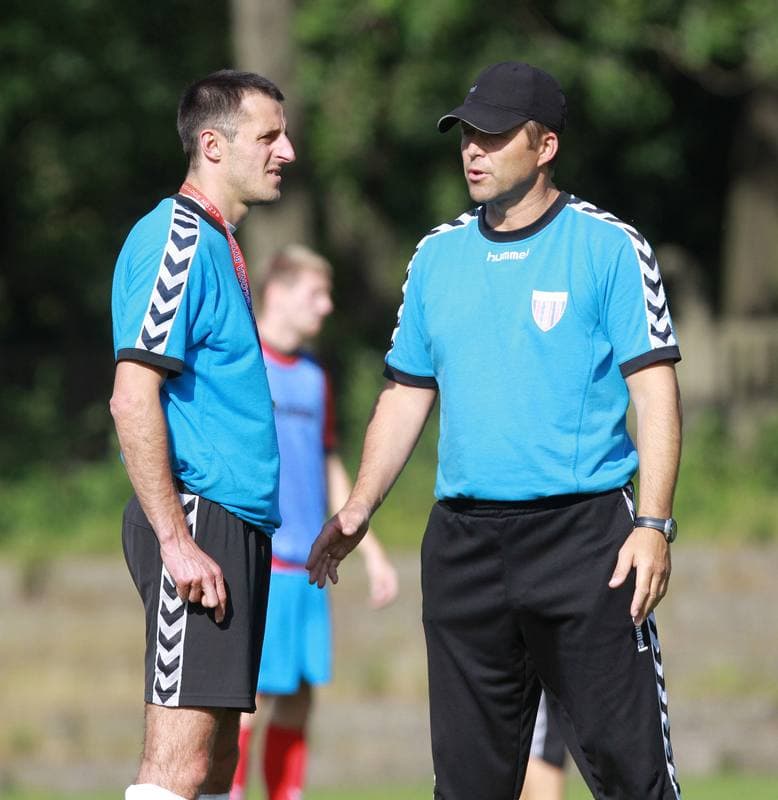 Football. Polonia Bytom. Training. 07.07.2010