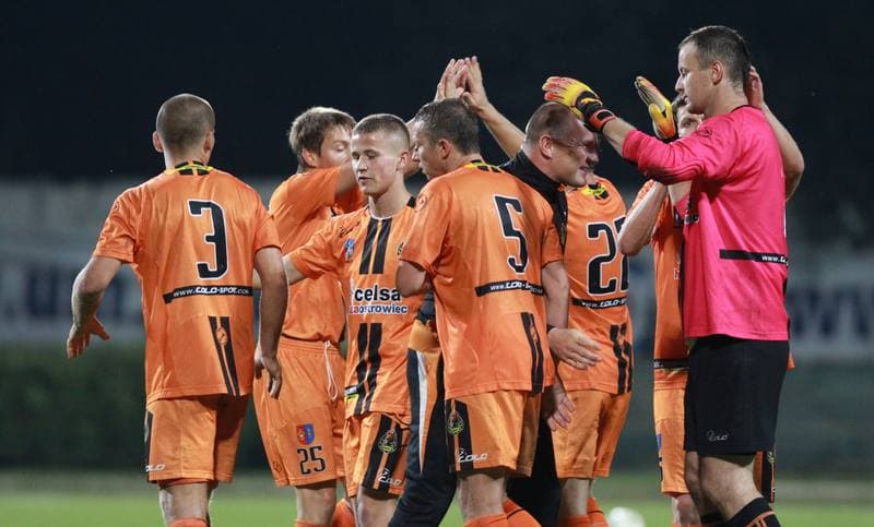 Football. I liga. Piast Gliwice - KSZO Ostrowiec. 20.08.2010