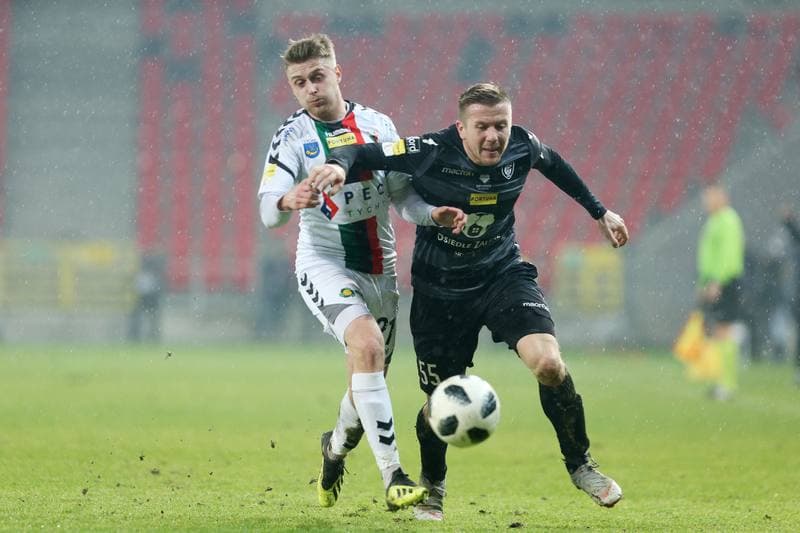Football. Fortuna I Liga. GKS Tychy - GKS Katowice. 24.11.2018