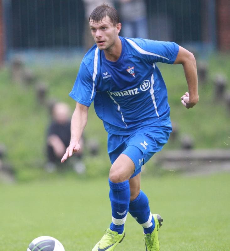 Football. Sparing. Gornik Zabrze - LZS Lesnica. 31.07.2010