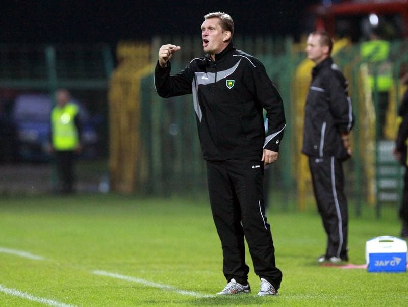 Football. I liga. GKS Katowice - Dolcan Zabki. 31.03.2012