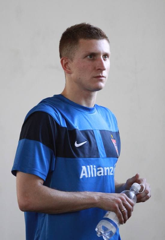 Football. Gornik Zabrze. Training. 07.01.2010