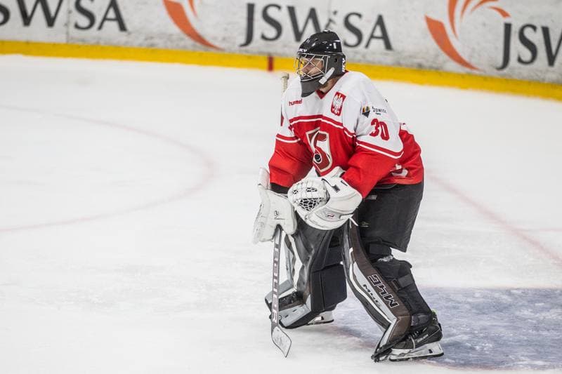 Ice Hockey. Sparing. Reprezentacja Polski - JKH GKS Jastrzebie. 22.08.2021