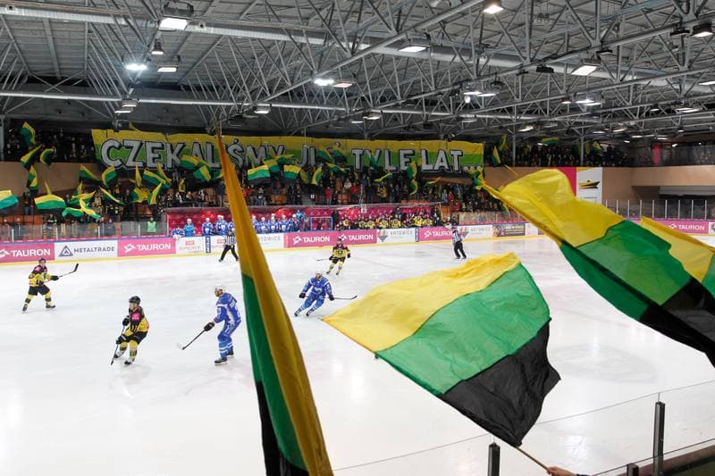 Ice Hockey. Tauron Hokej Liga. Tauron KH GKS Katowice - Unia Oswiecim. 15.02.2019