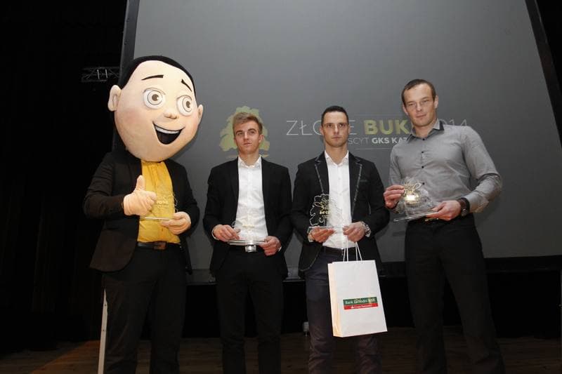 Football. GKS Katowice. Gala Zlote Buki. 12.12.2014