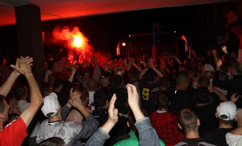 Football. Gornik Zabrze. Press Conference. 02.06.2010